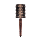 3ME Maestri Progress Wooden Round Brush with Boar Bristle — 72 mm