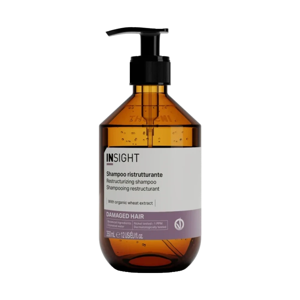 Insight Damaged Hair Restructuring Shampoo for Damaged Hair — 400 ml bottle