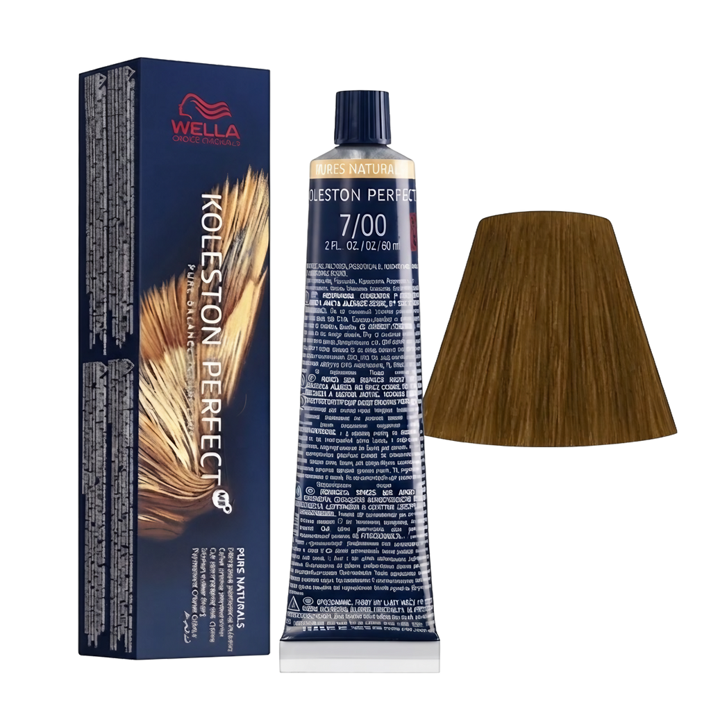 Wella Koleston Perfect ME+ Permanent Hair Colour — 7.00 Natural Medium Blonde