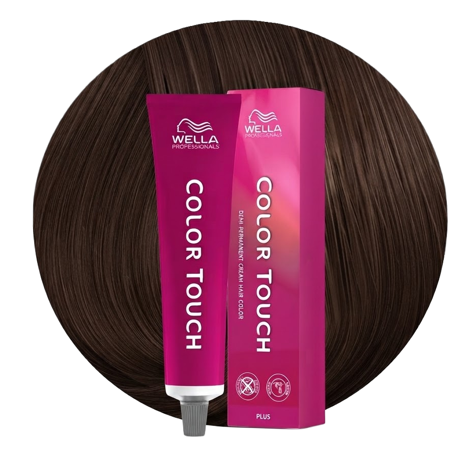 Wella Color Touch Colorazione Demi-Permanente senza Ammoniaca — 66.04 biondo scuro intenso naturale rame