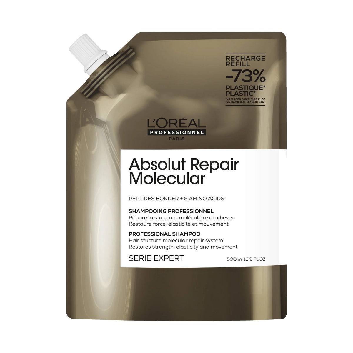 L'Oréal Professionnel Serie Expert Absolut Repair Molecular Shampoo — ricarica 500 ml