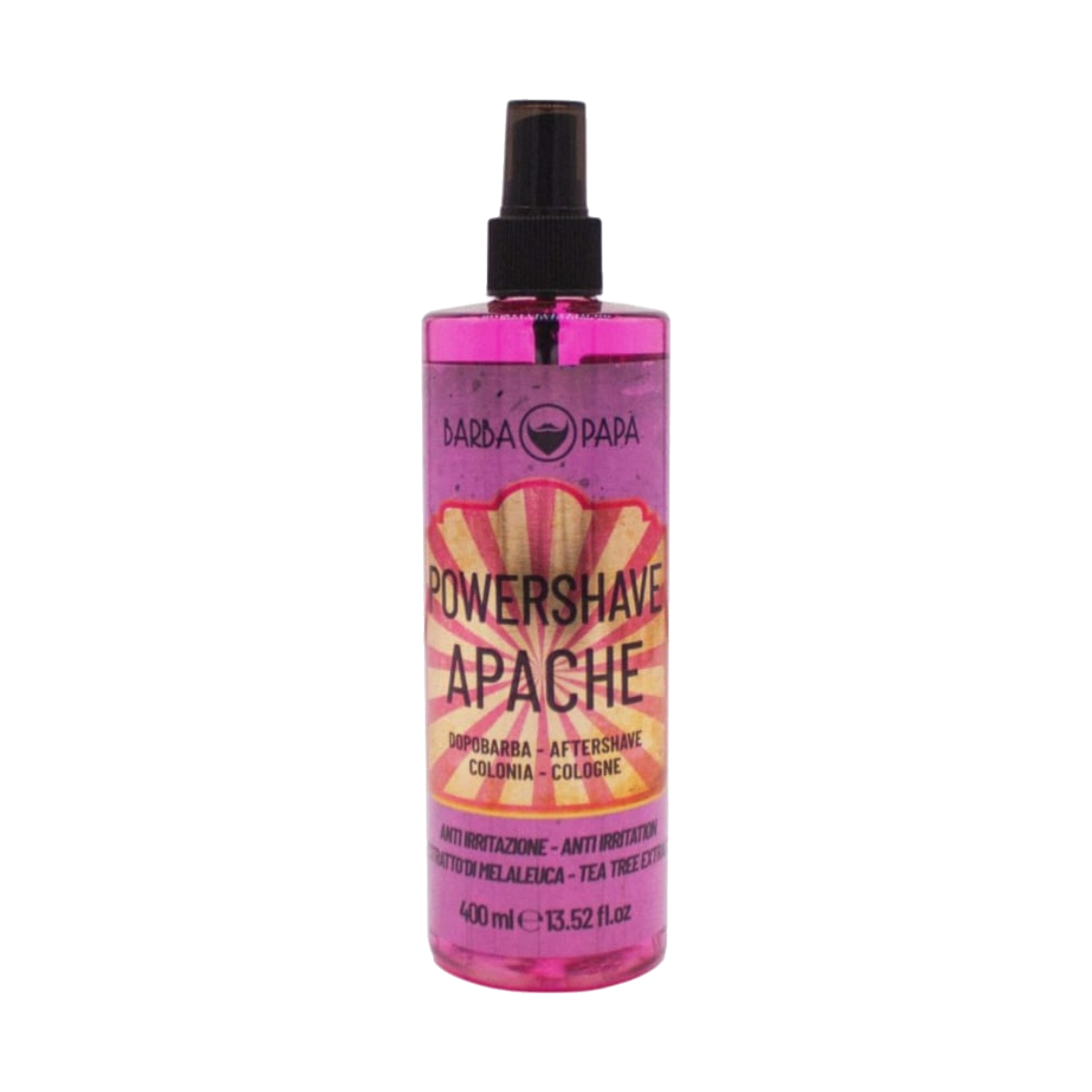 Barbapapà Powershave Apache Anti-Irritazione Dopobarba Colonia
