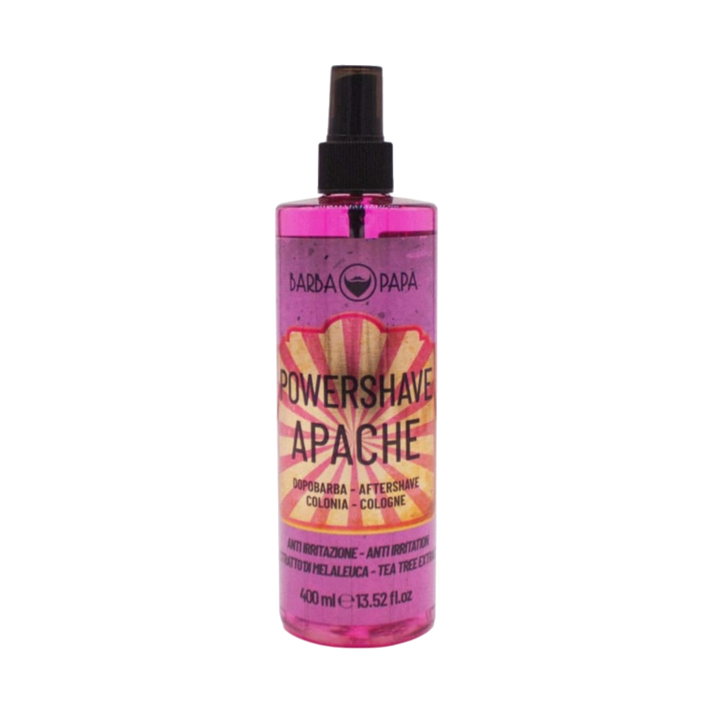Barbapapà Powershave Apache Anti-Irritation Aftershave Cologne