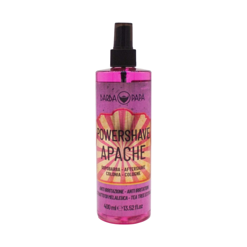 Barbapapà Powershave Apache Anti-Irritazione Dopobarba Colonia