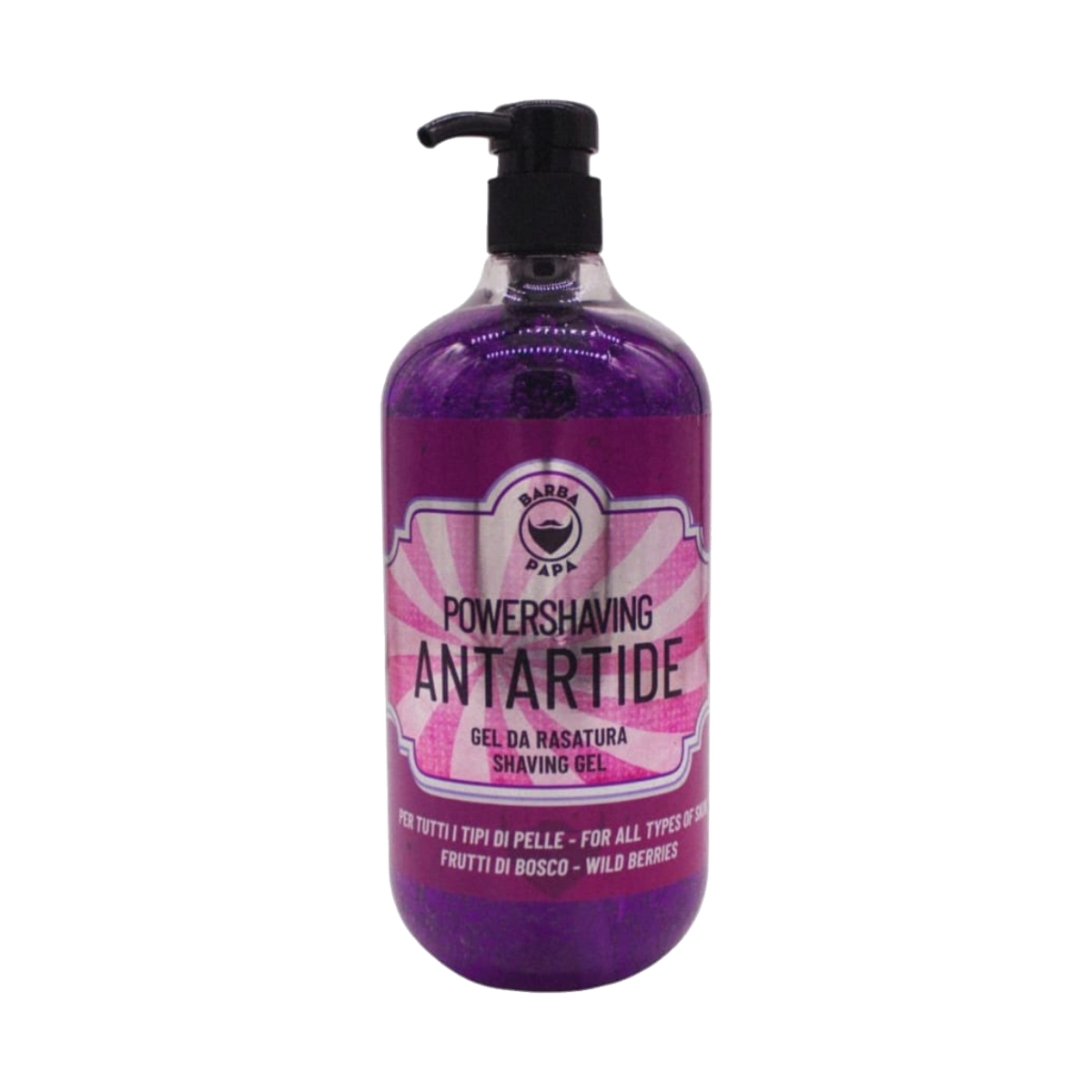 Barbapapà Powershaving Antartide Gel Rasatura Tutti I Tipi Pelle