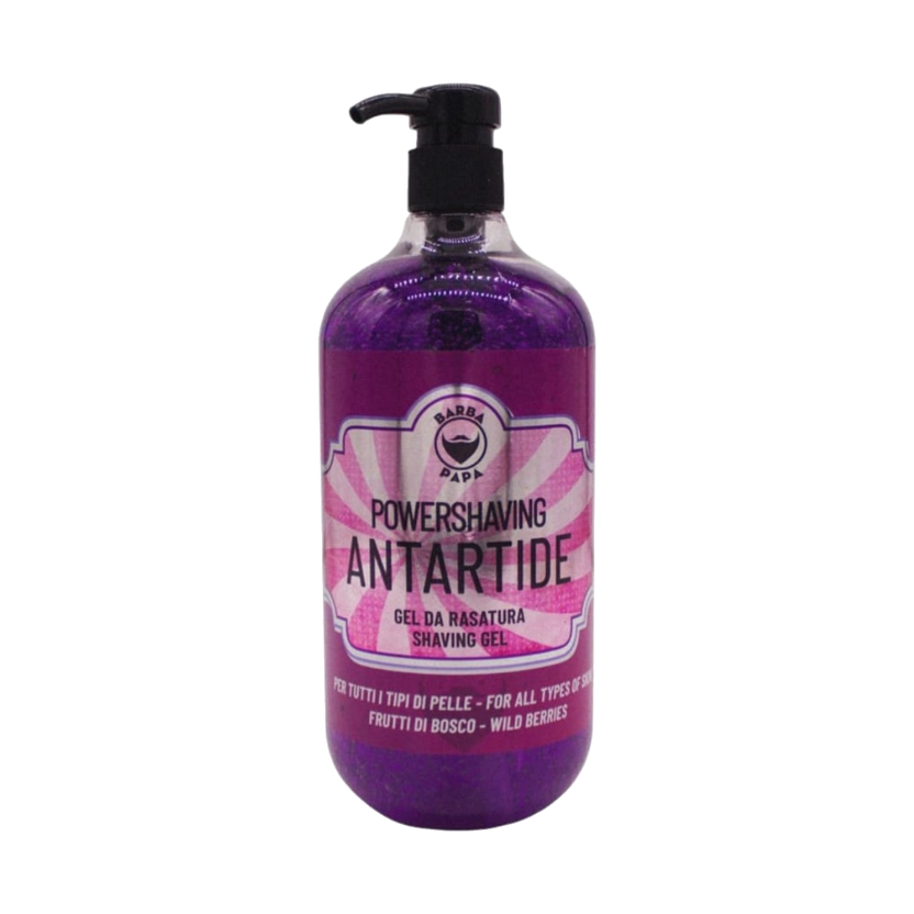 Barbapapà Powershaving Antartide Gel Rasatura Tutti I Tipi Pelle