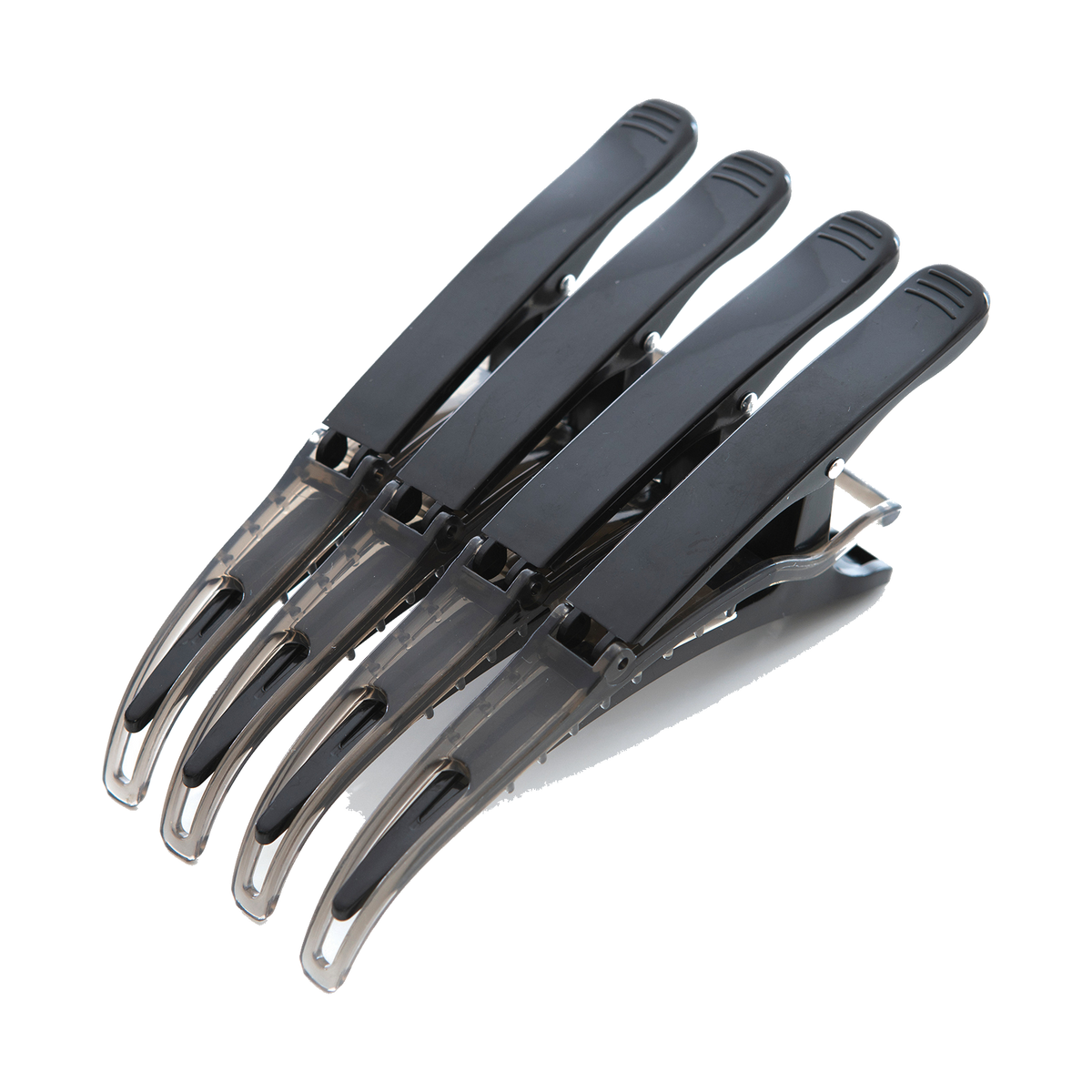 Black Star Eagle-Beak Plastic Hair Clips