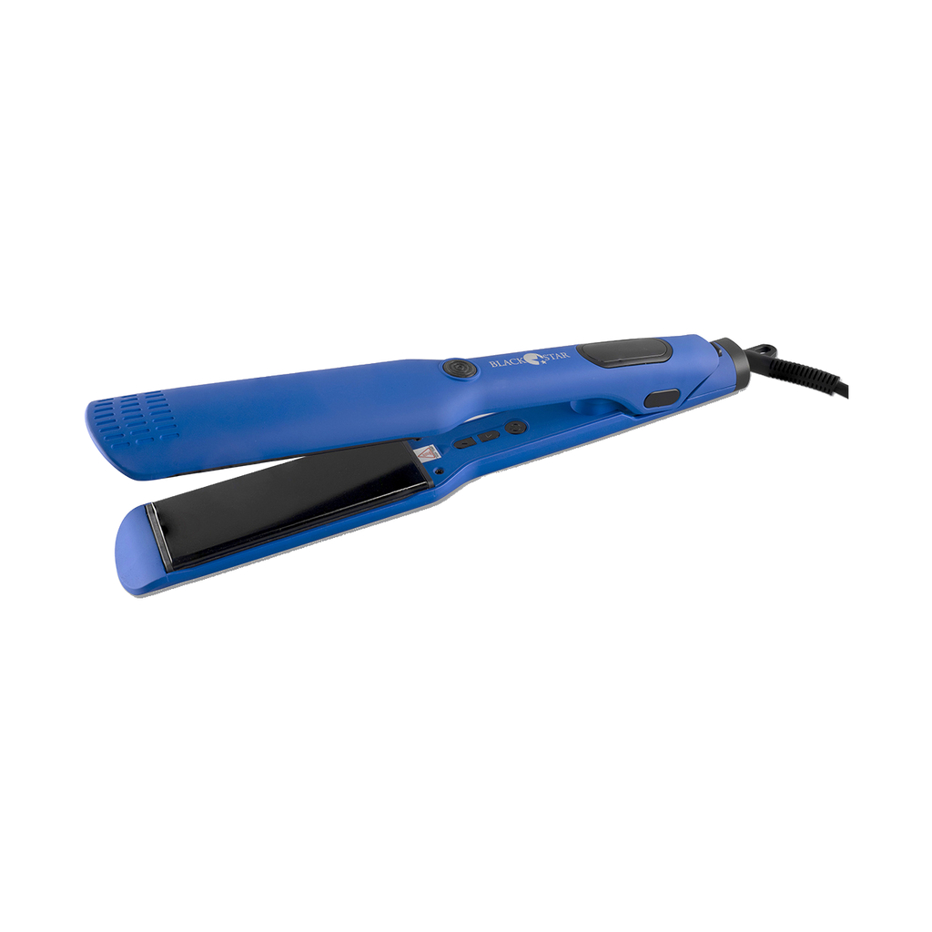 Black Star Rainbow piastra lisciante ionica, colore Blu