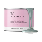 Depiwell Depilatory Wax Jar — 400 ml jar / Zinc Oxide
