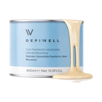 Depiwell Depilatory Wax Jar — 400 ml jar / Micro-mica