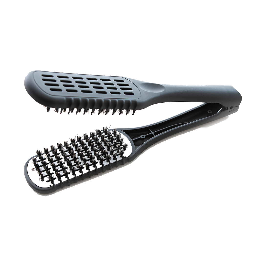 Black Star Double Straightening Brush