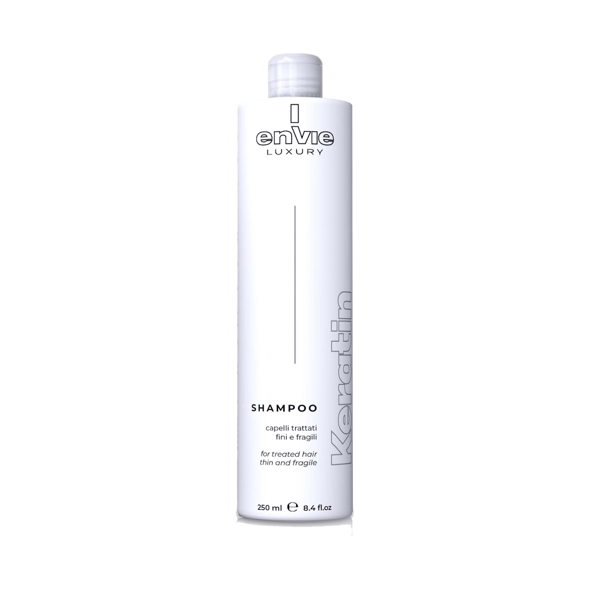 Envie Luxury Keratin Shampoo Capelli Trattati Fini e Fragili — flacone 250 ml