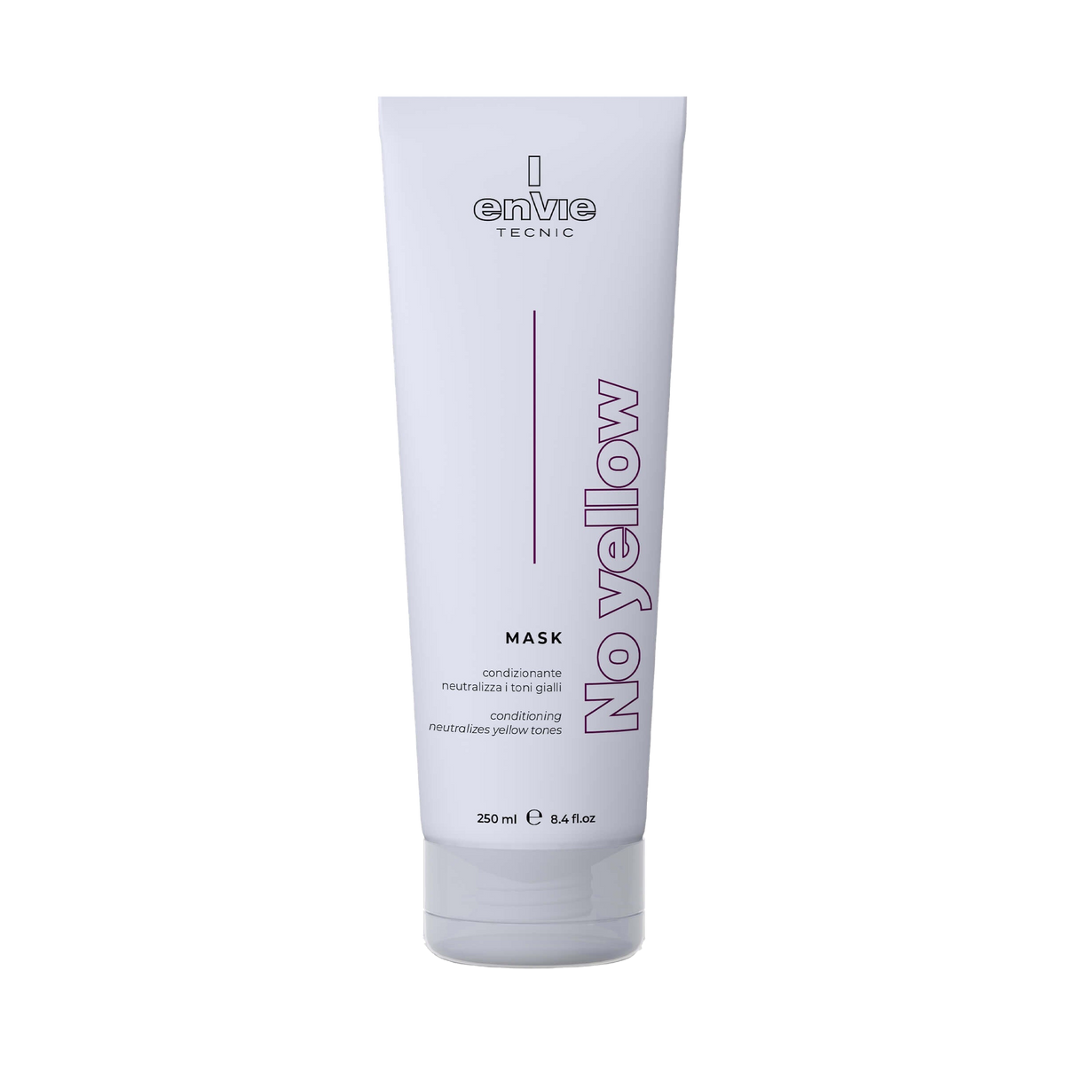 Envie Tecnic No Yellow Mask — tubo 250 ml e vaso 1000 ml