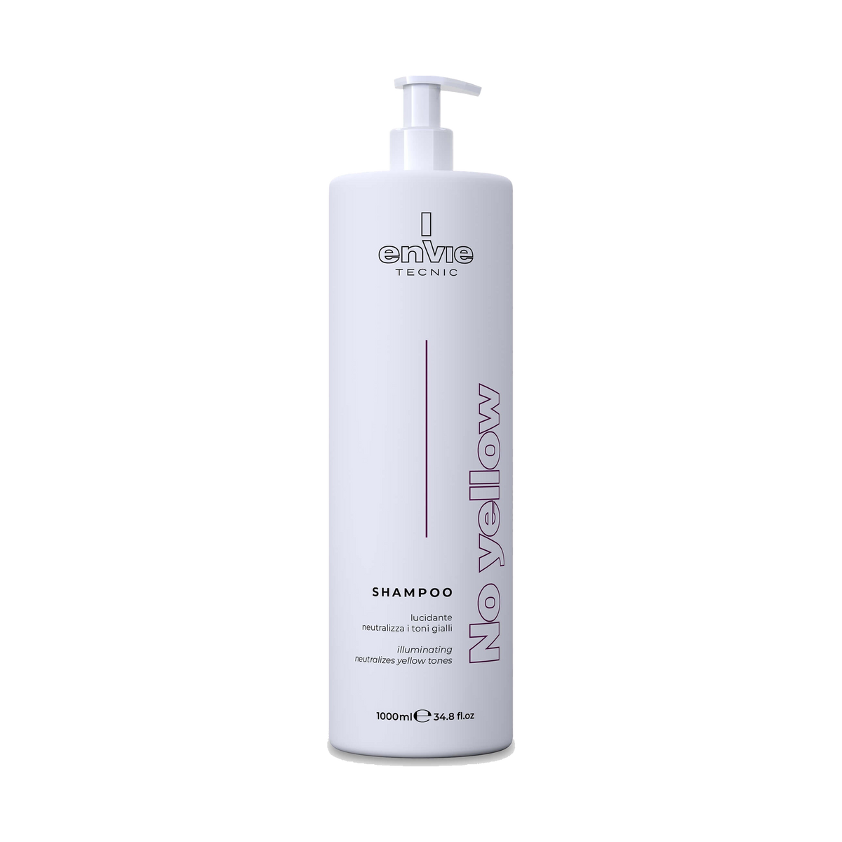 Envie Tecnic No Yellow Shampoo — flacone 1000 ml