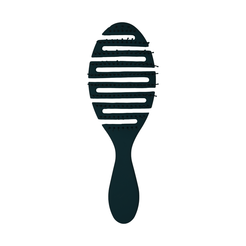 Black Star Ergonomic Oval Detangling Brush