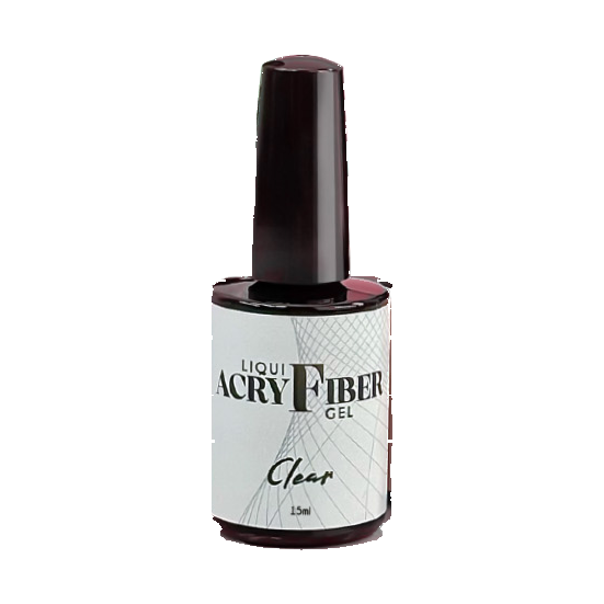 Golden Nails Liqui Acry Fiber Gel 15 ml, colore Clear