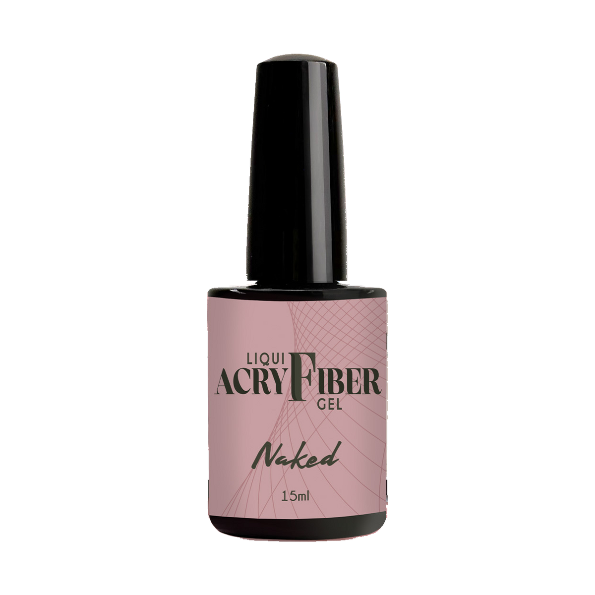 Golden Nails Liqui Acry Fiber Gel 15 ml, colore Naked