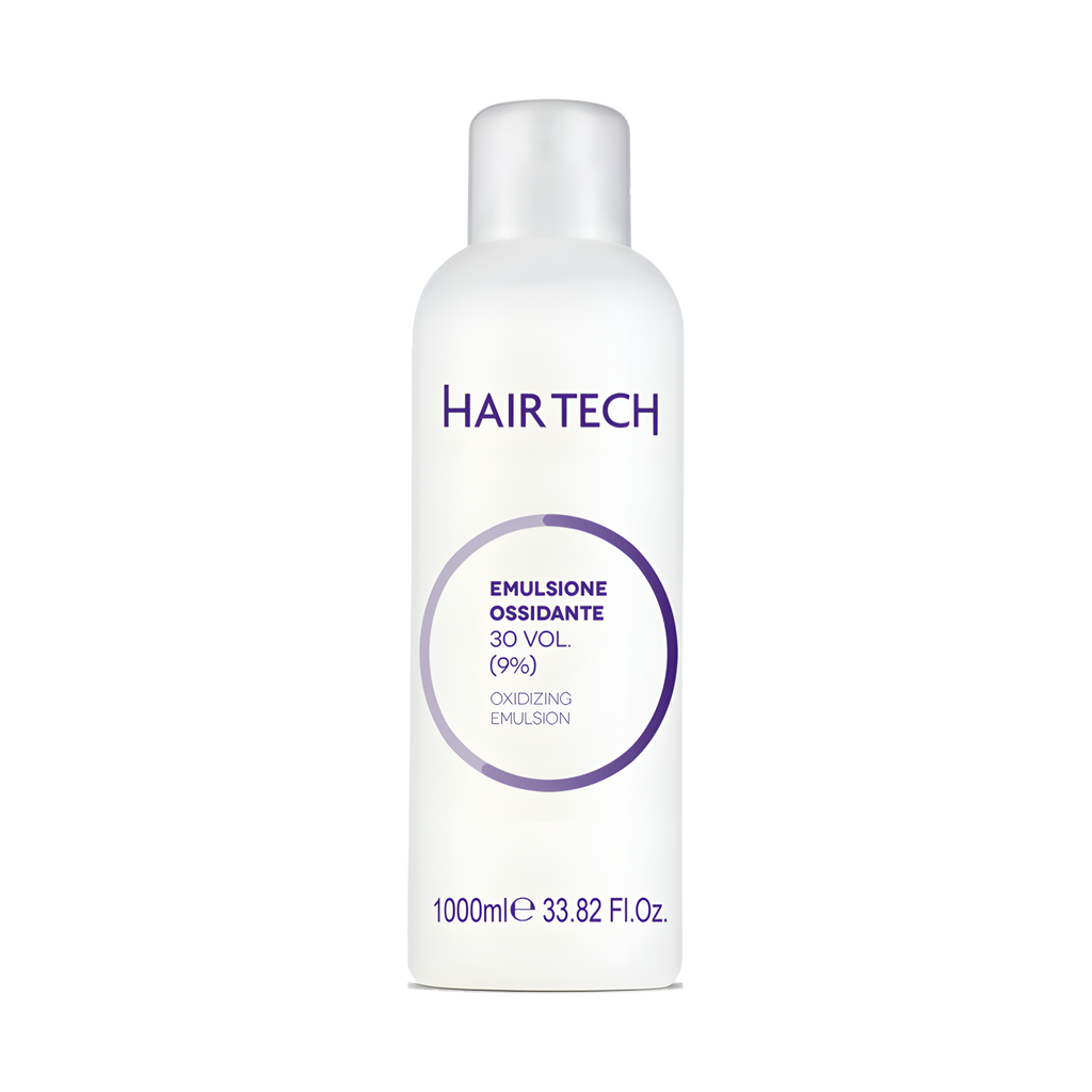 Hair Tech emulsione ossidante 30 volumi, flacone da 1000 ml