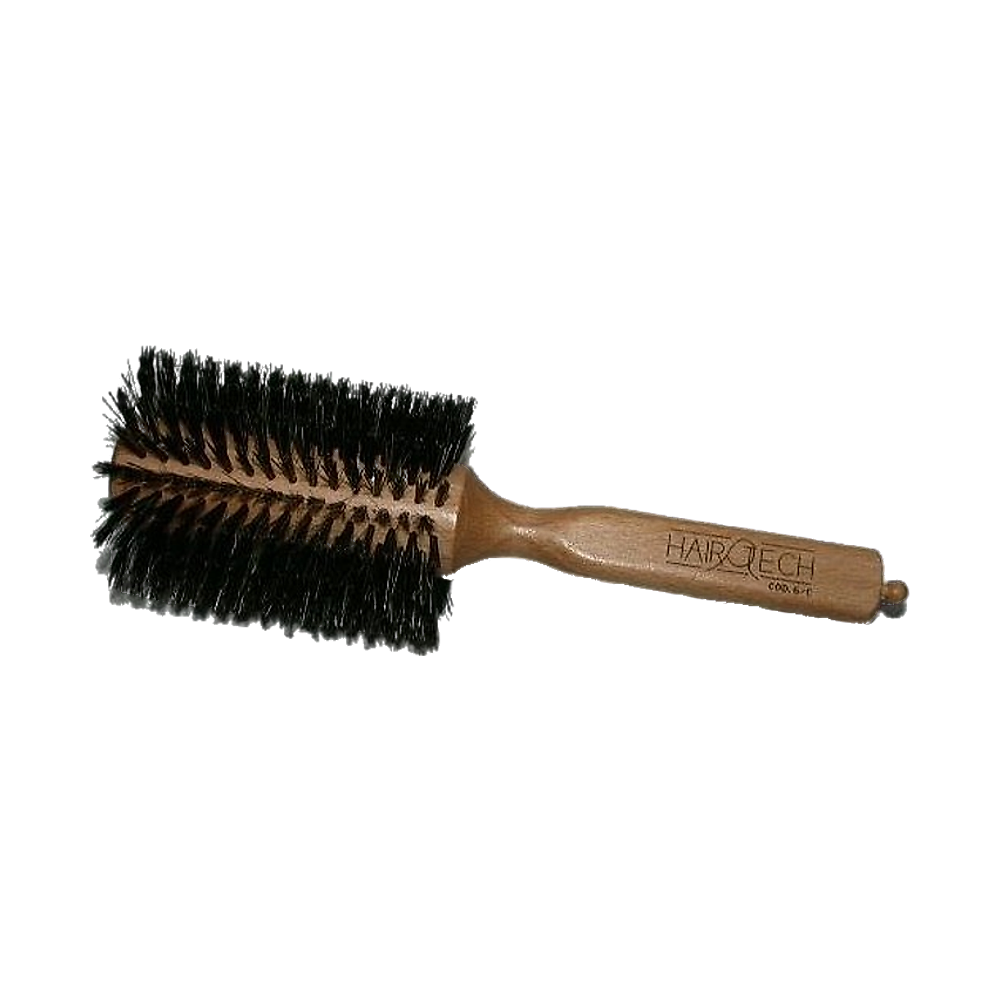 Hair Tech Ash Wood Brush — Reinforced Boar Bristle