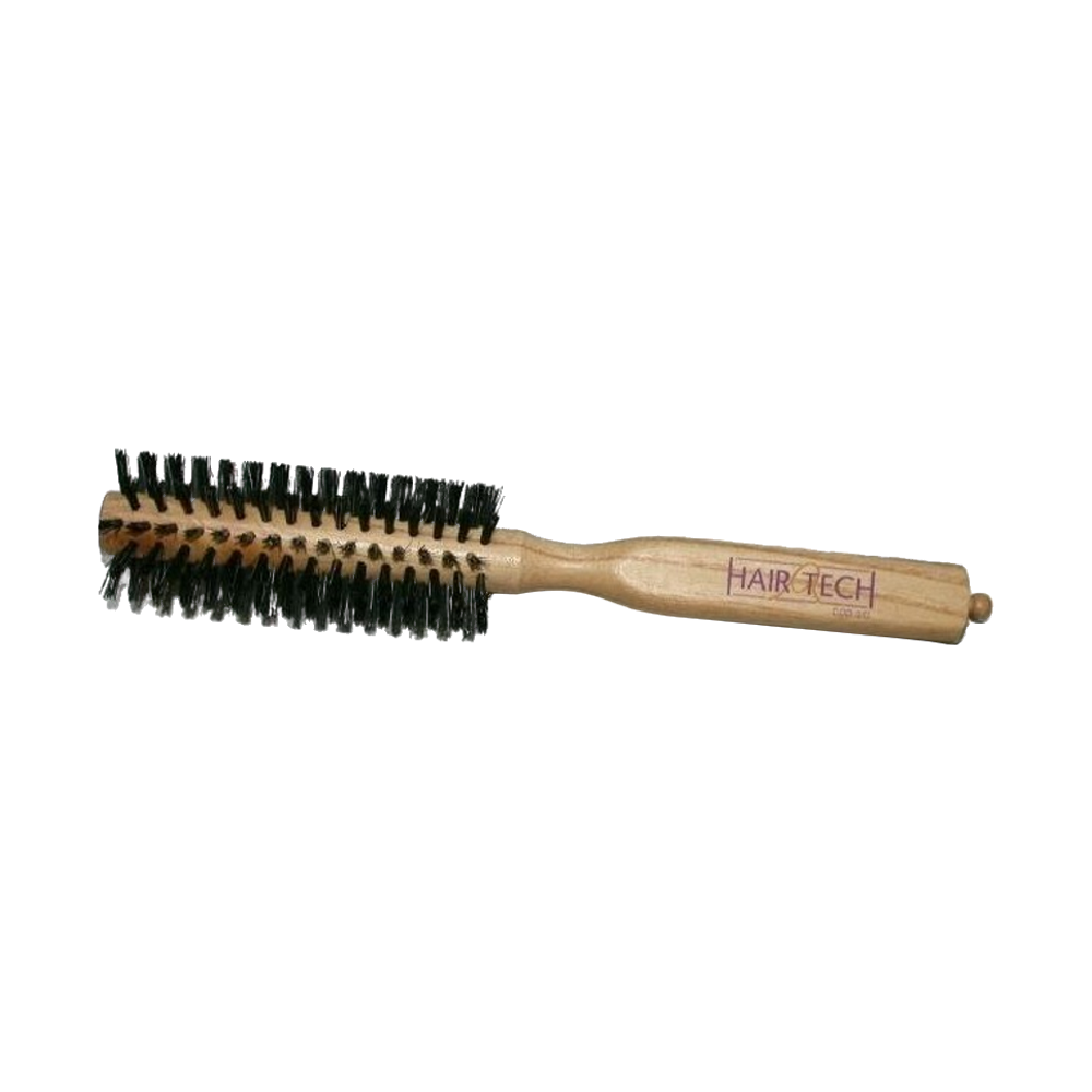 Hair Tech Ash Wood Brush — Reinforced Boar Bristle