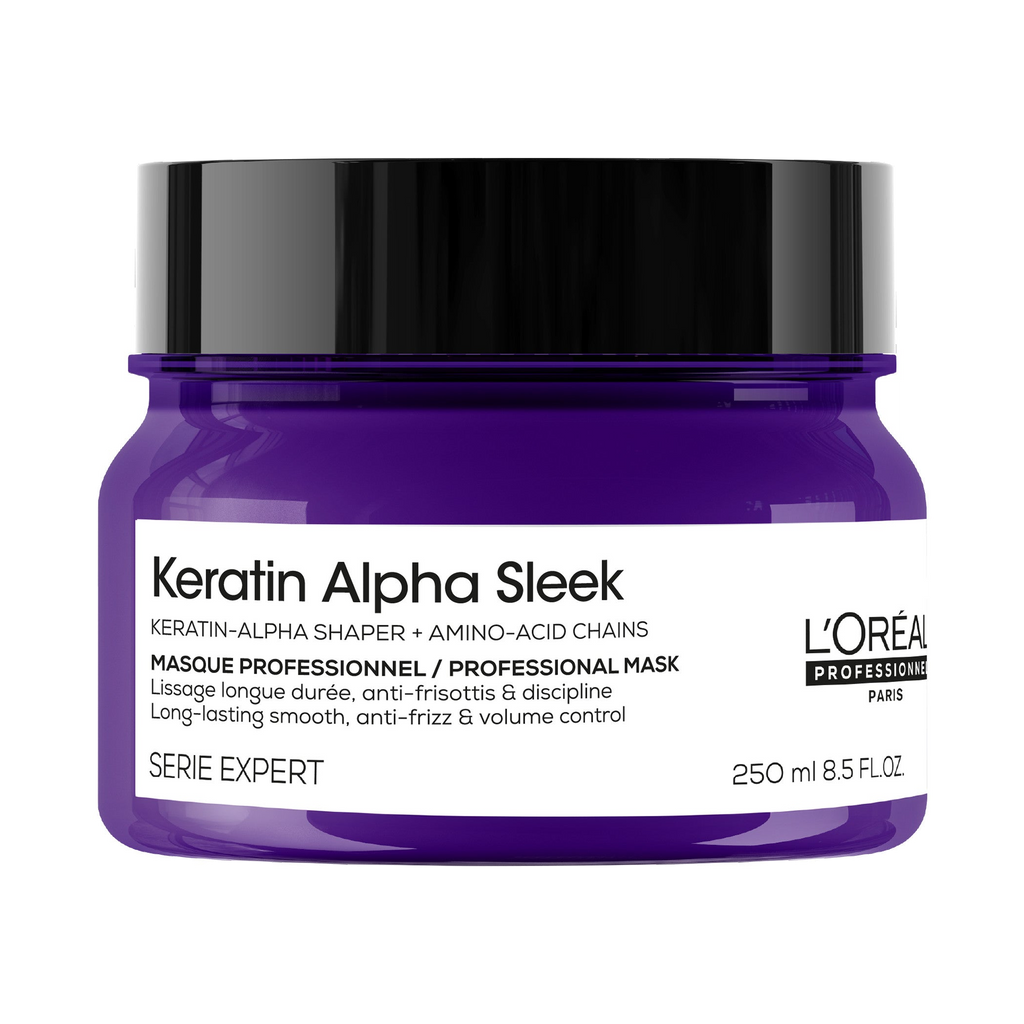 L'Oréal Professionnel Paris Keratin Alpha Sleek Mask — 250 ml jar