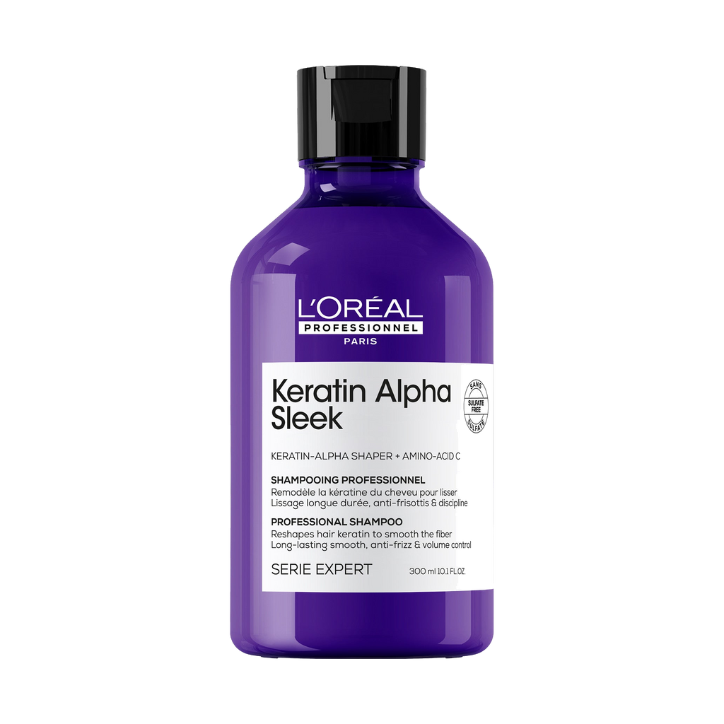 L'Oréal Professionnel Paris Keratin Alpha Sleek Shampoo — flacone 300 ml