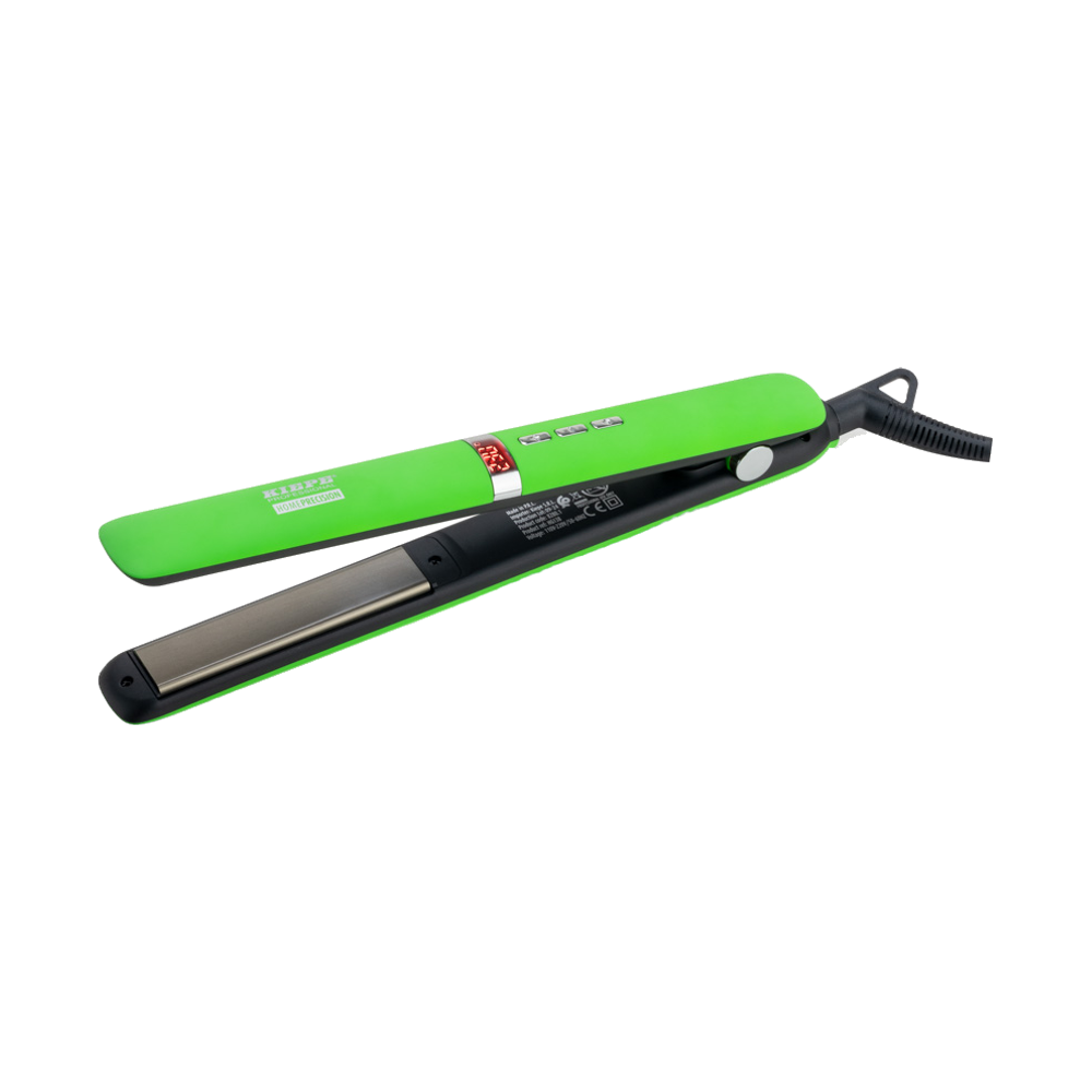 Kiepe Home Precision 8280.1 Hair Styler Straightener, Green