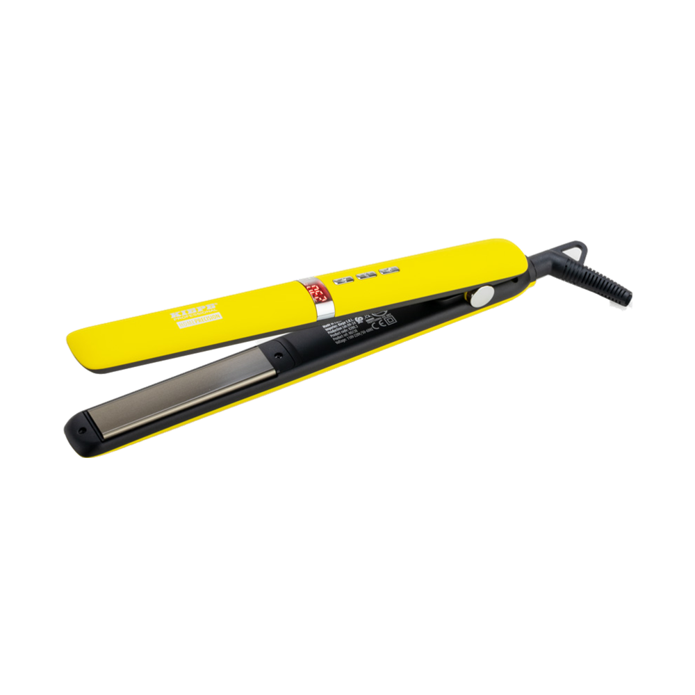 Kiepe Home Precision 8280.3 Hair Styler Straightener, Yellow
