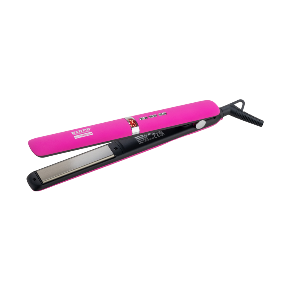 Kiepe Home Precision 8280.2 Hair Styler Straightener, Pink