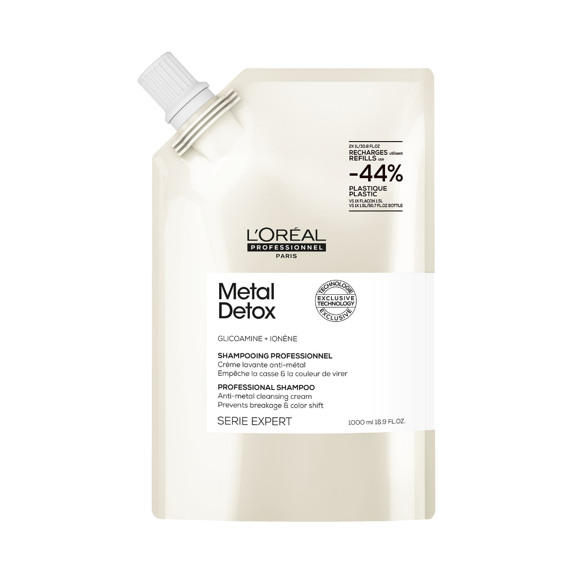 L'Oréal Professionnel Serie Expert Metal Detox Anti-Metal Shampoo — 1000 ml refill