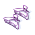 Black Star Metal Hair Claw Clips 2 pcs