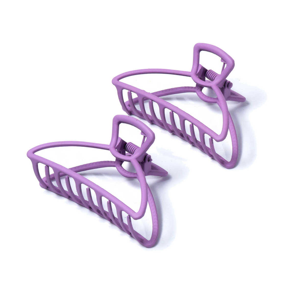 Black Star Metal Hair Claw Clips 2 pcs