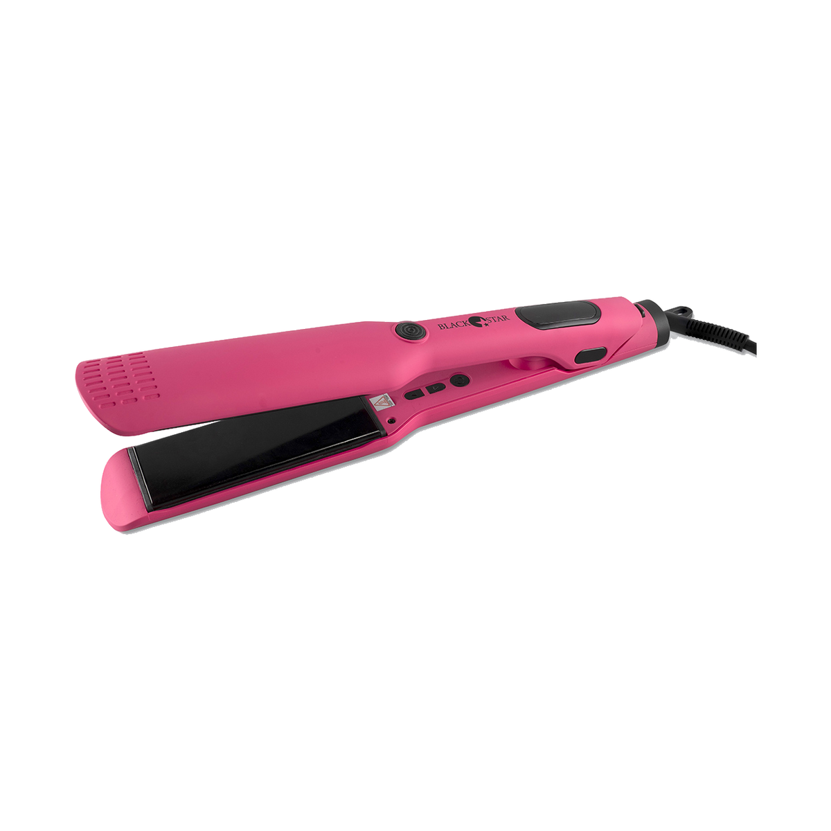 Black Star New Rainbow Large Flat Iron — Fuchsia
