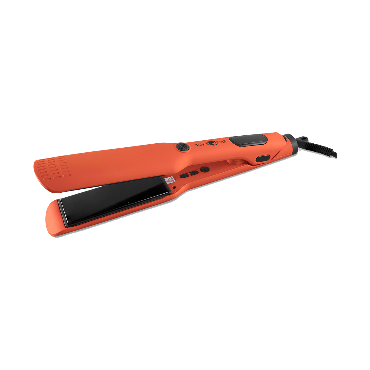 Black Star New Rainbow Large Flat Iron — Orange