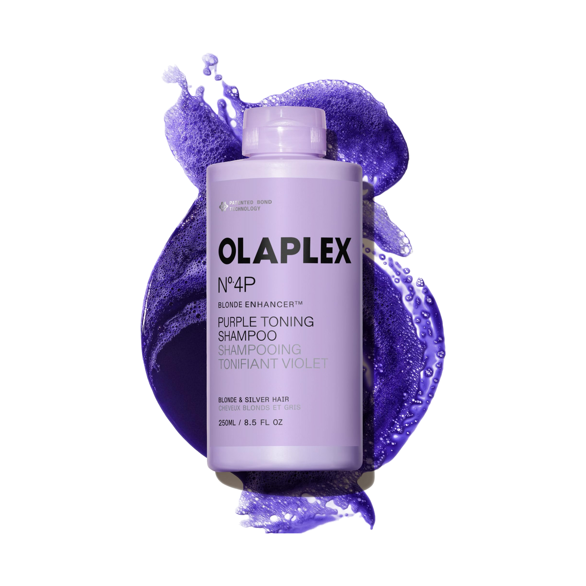 Olaplex N°4P Blonde Enhancer Toning Shampoo Purple Anti-Yellow — 250 ml