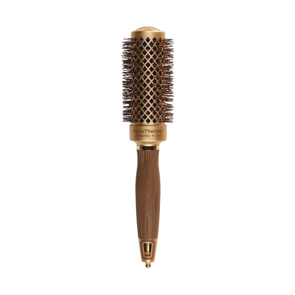 Olivia Garden NanoThermic Ceramic + Ion Round Thermal Brush 34 mm