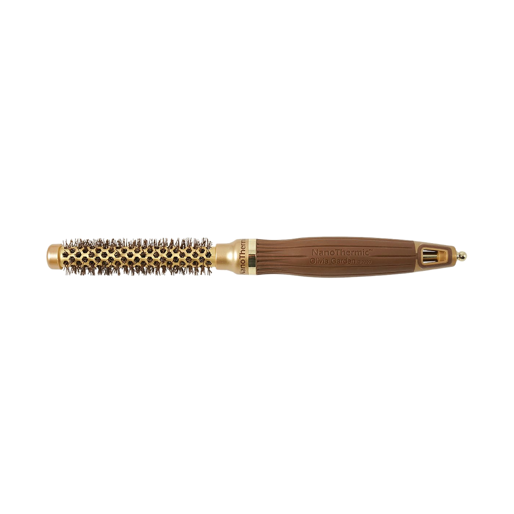 Olivia Garden NanoThermic Ceramic + Ion Round Thermal Brush — 18 mm