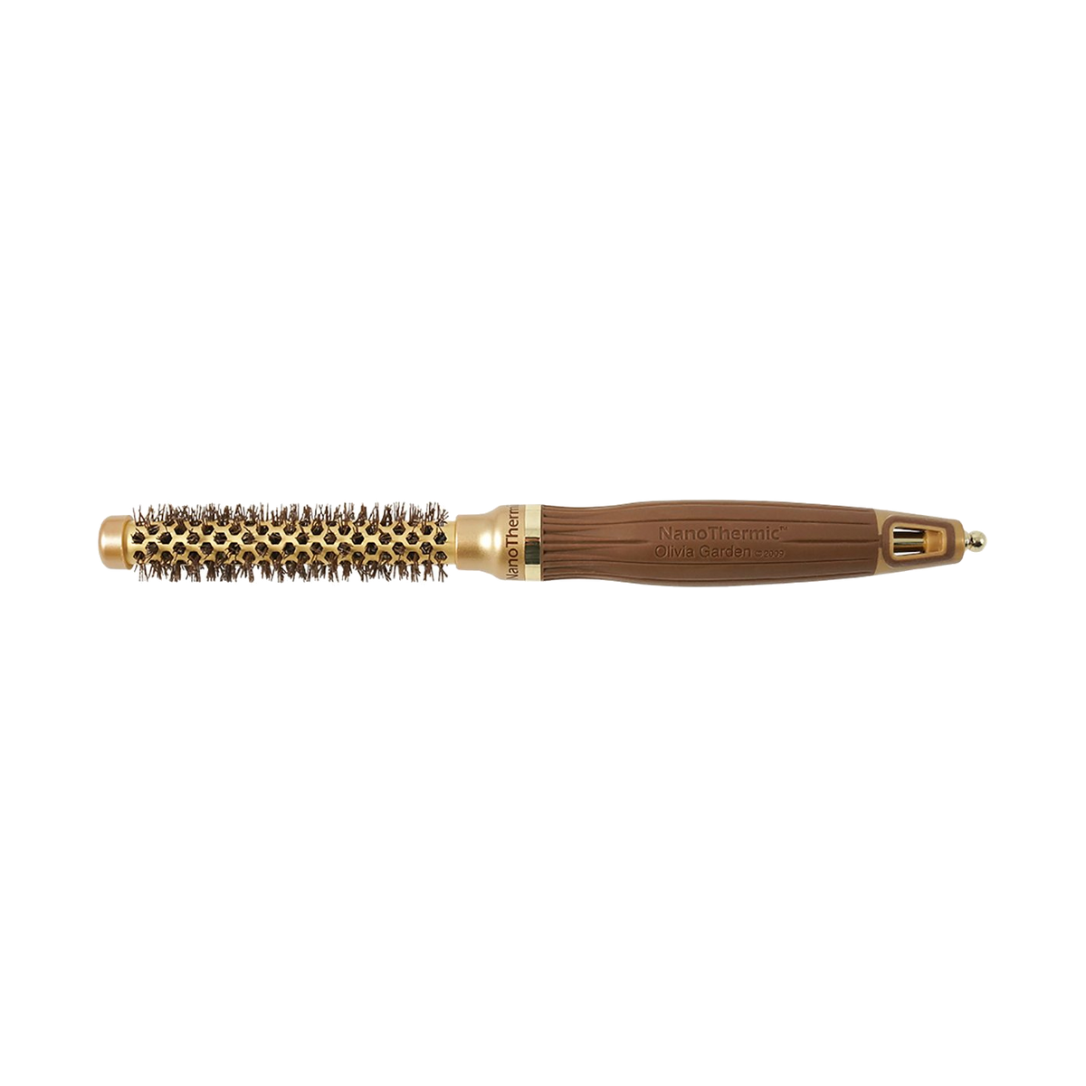 Olivia Garden NanoThermic Ceramic + Ion Round Thermal Brush — 18 mm