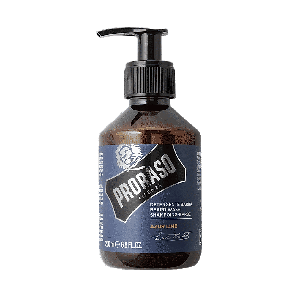 Proraso Blu Detergente Barba — Sapone Liquido Barba Azur Lime