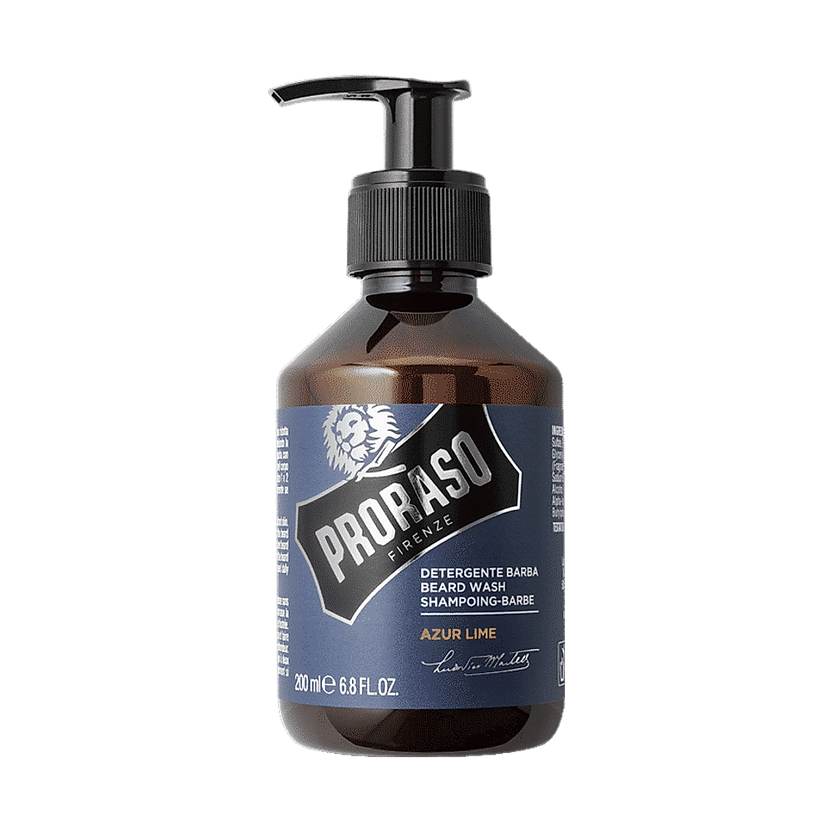 Proraso Blu Detergente Barba — Sapone Liquido Barba Azur Lime