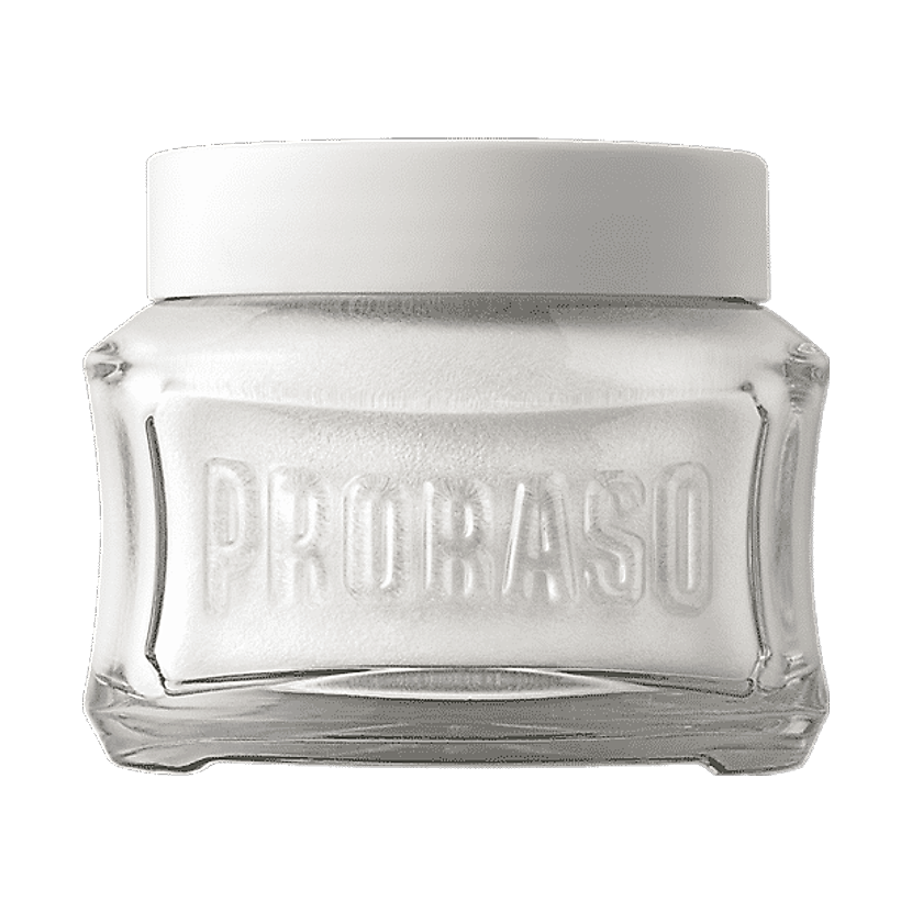 Proraso Crema Prebarba — Pelli Sensibili Scatola Bianca