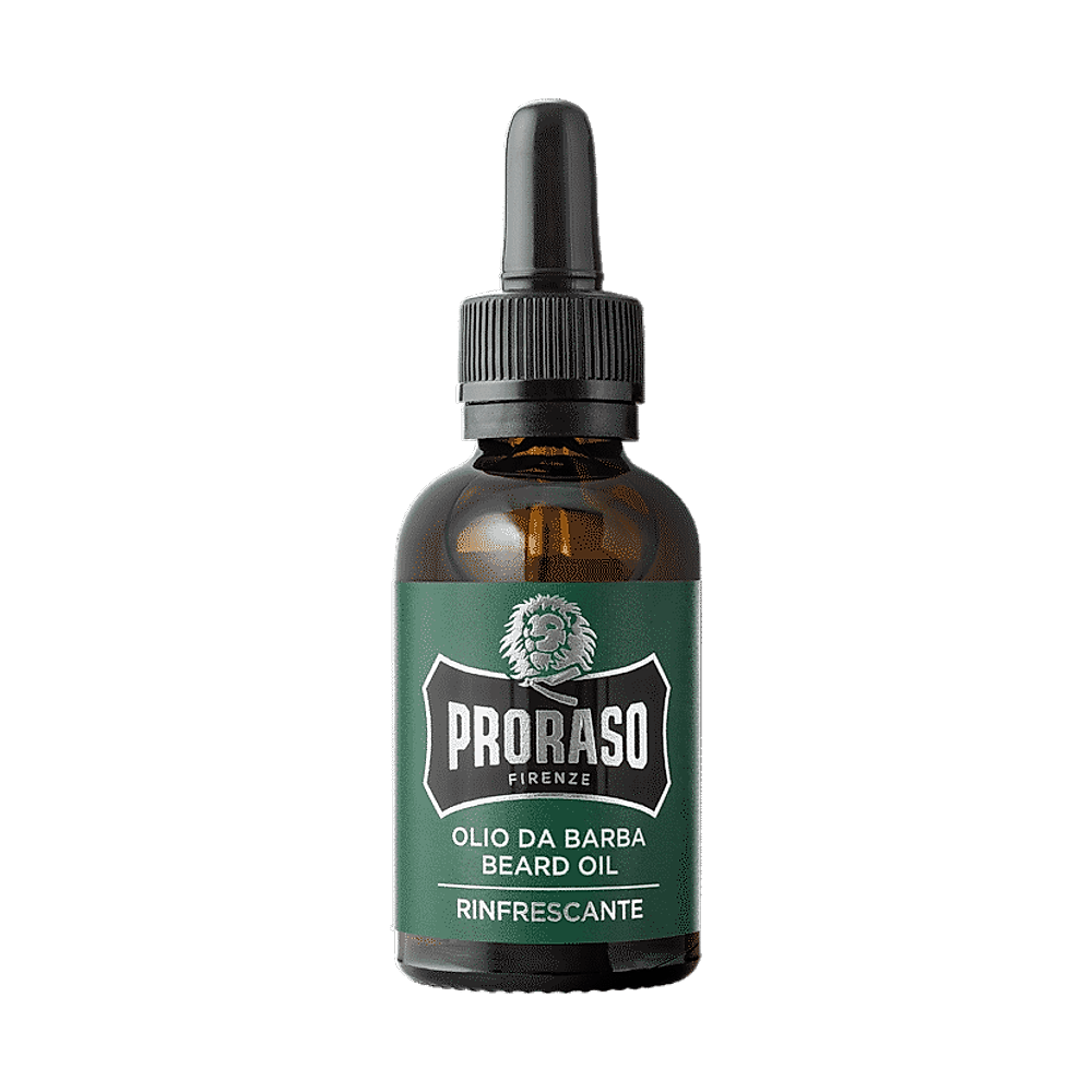 Proraso Verde Barba E Baffi Olio Da Barba — Rinfrescante
