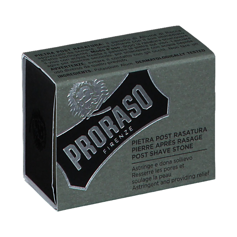 Proraso Pietra Post Rasatura allume di rocca 100 g, astuccio