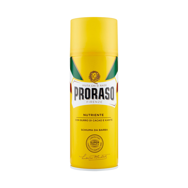 Proraso Schiuma Barba Gialla — Tutte Le Barbe Nutriente Rigenerante