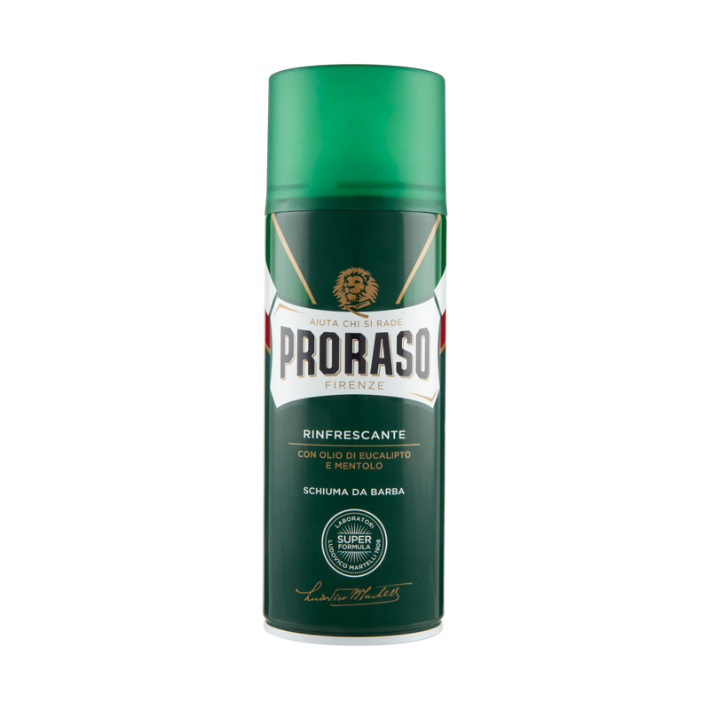 Proraso Schiuma Rinfrescante — Bombola Verde