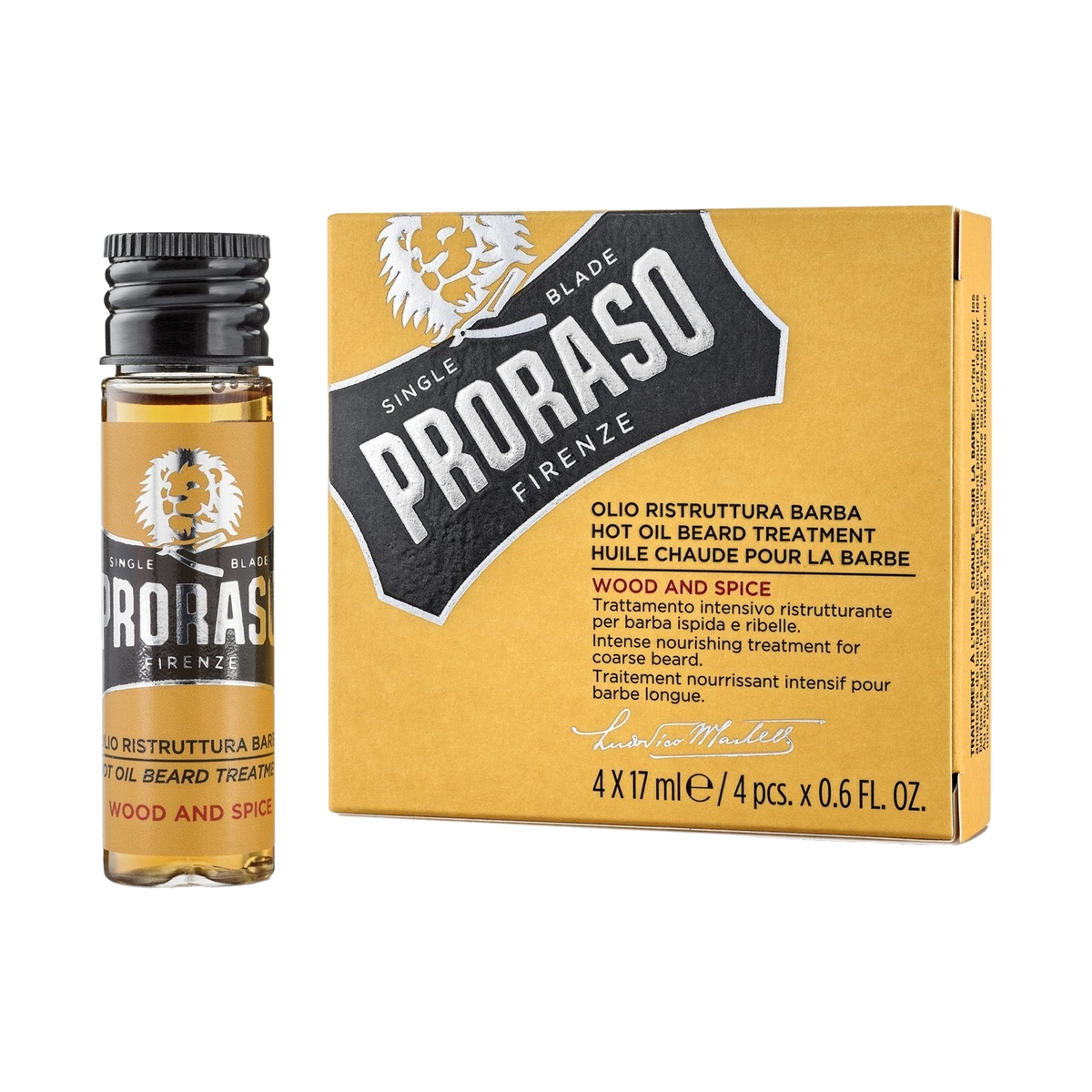 Proraso Wood and Spice Hot Oil Beard Treatment