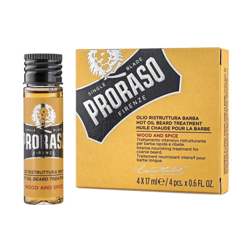 Proraso Wood and Spice Hot Oil Beard Treatment