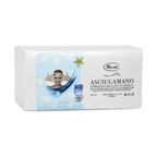 Ro.ial Asciugamani Carta a Secco Goffrata Piegati