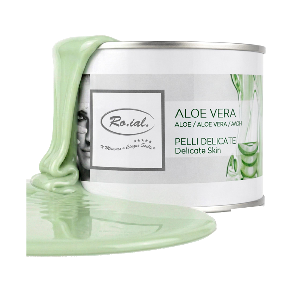 Ro.ial Cera Depilatoria Liposolubile in Barattolo Aloe Vera