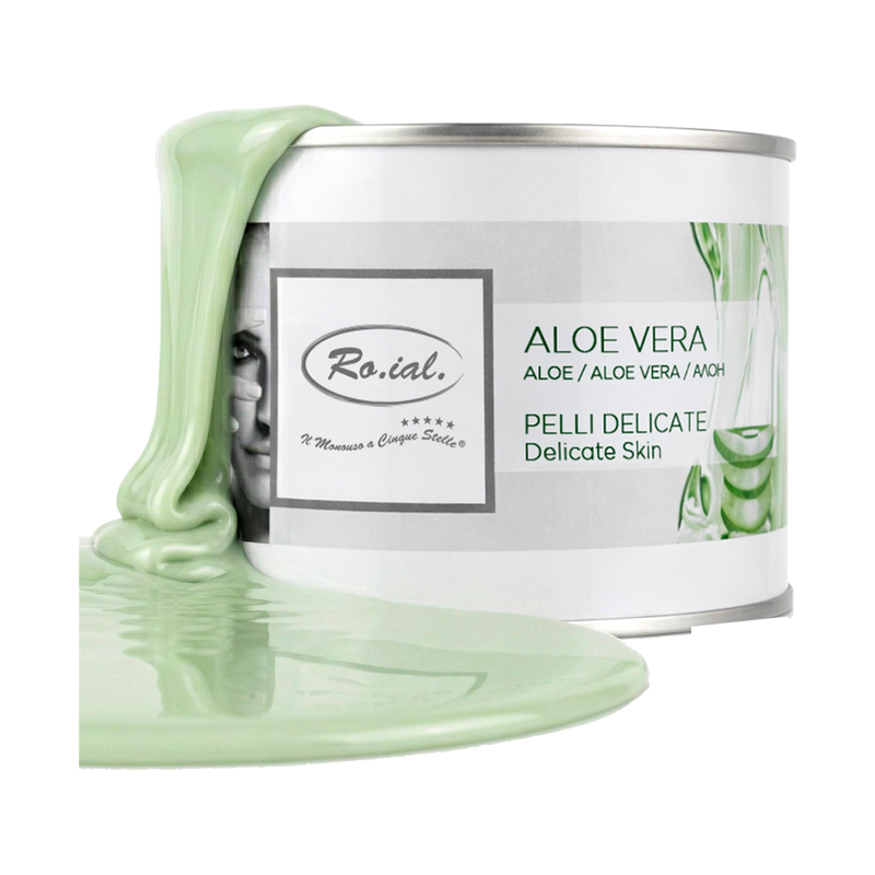 Ro.ial Cera Depilatoria Liposolubile in Barattolo Aloe Vera